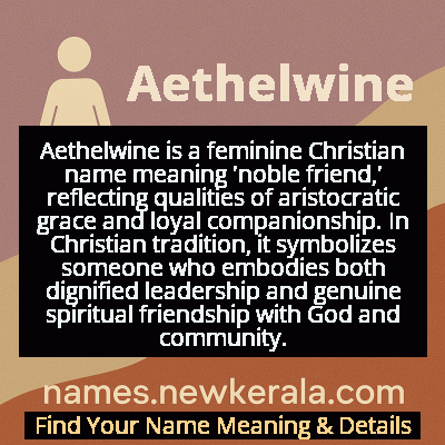 Aethelwine Name Meaning and Origin