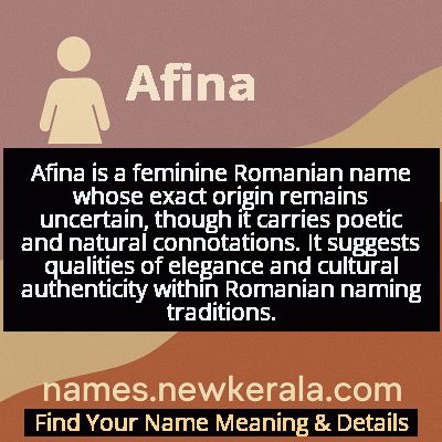 Afina Name Meaning and Origin