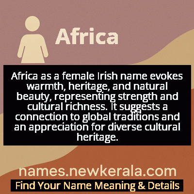 Africa Name Meaning and Origin