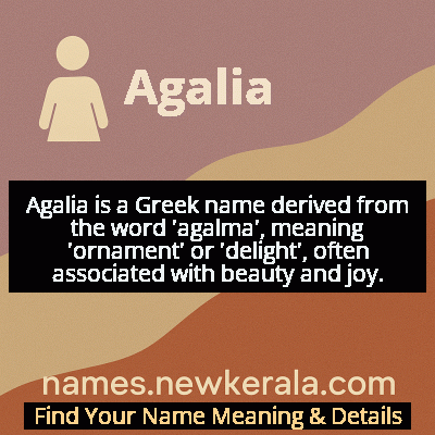 Agalia Name Meaning and Origin