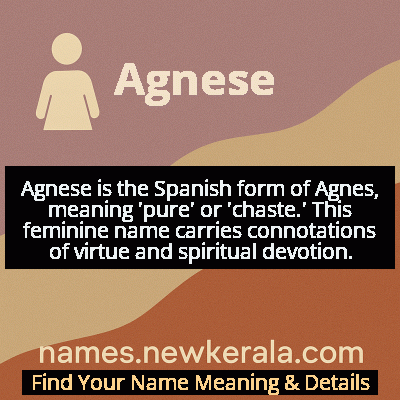 Agnese Name Meaning and Origin
