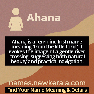 Ahana Name Meaning and Origin