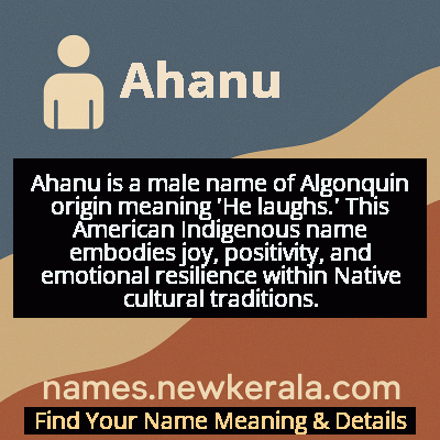 Ahanu Name Meaning and Origin