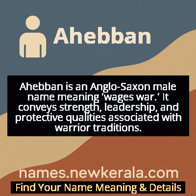 Ahebban Name Meaning and Origin
