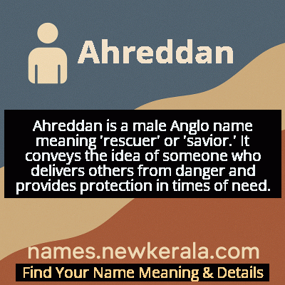Ahreddan Name Meaning and Origin