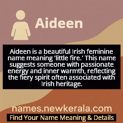Aideen Name Meaning and Origin