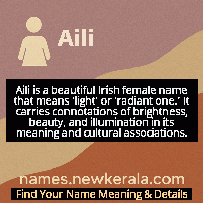 Aili Name Meaning and Origin