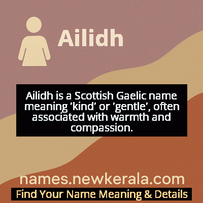 Ailidh Name Meaning and Origin