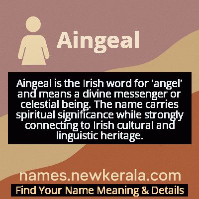 Aingeal Name Meaning and Origin