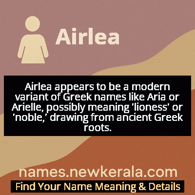 Airlea Name Meaning and Origin