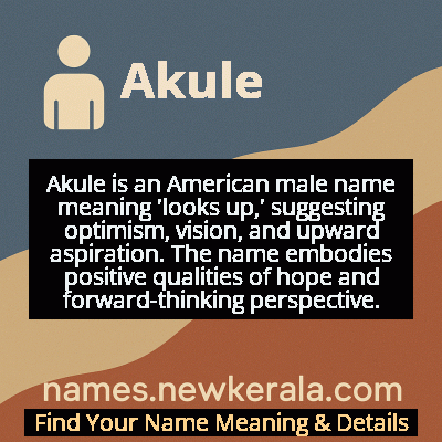Akule Name Meaning and Origin