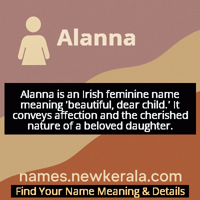 Alanna Name Meaning and Origin