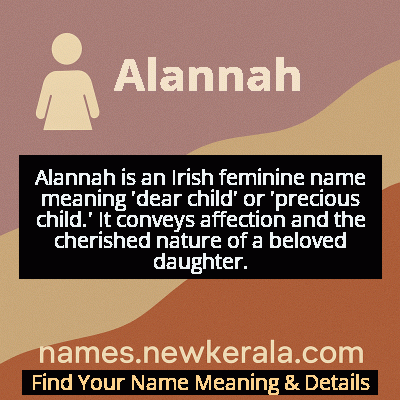 Alannah Name Meaning and Origin