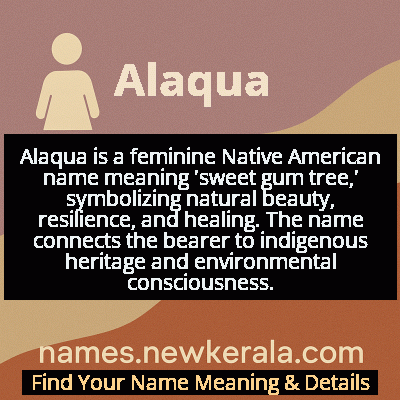 Alaqua Name Meaning and Origin