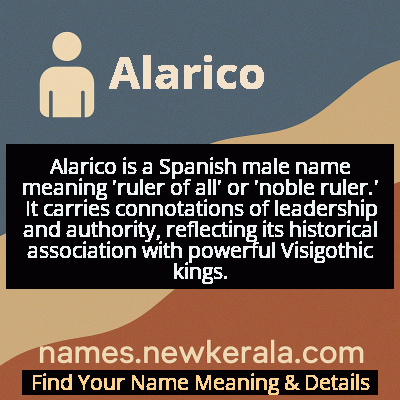 Alarico Name Meaning and Origin
