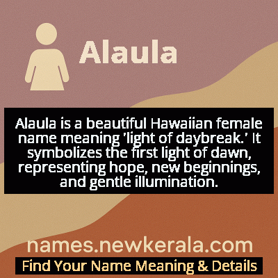 Alaula Name Meaning and Origin