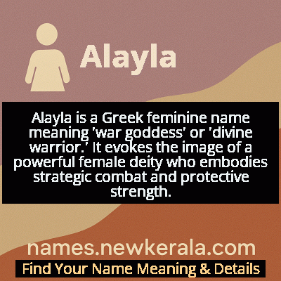 Alayla Name Meaning and Origin