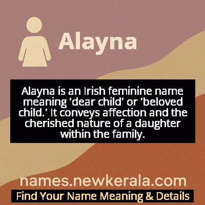 Alayna Name Meaning and Origin