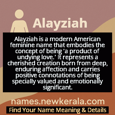 Alayziah Name Meaning and Origin