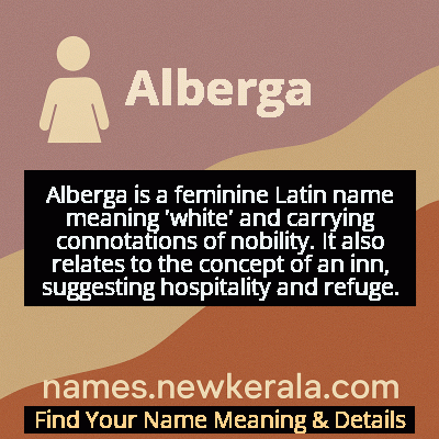 Alberga Name Meaning and Origin