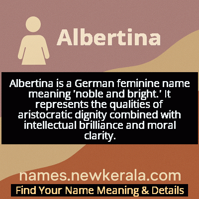 Albertina Name Meaning and Origin