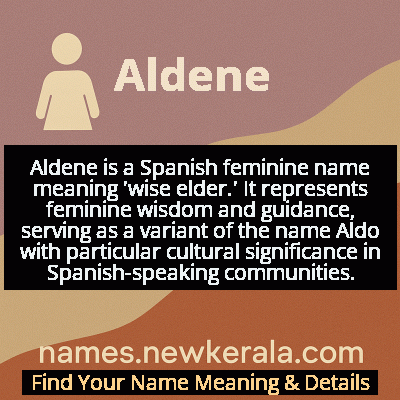 Aldene Name Meaning and Origin