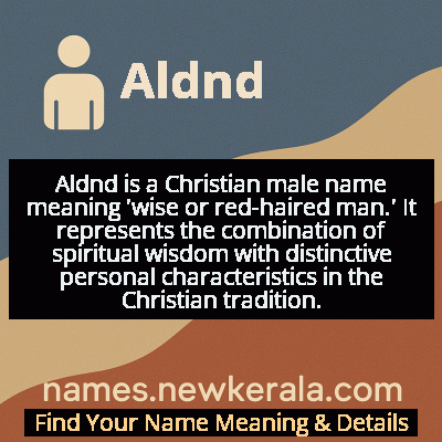 Aldnd Name Meaning and Origin