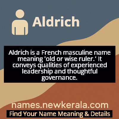 Aldrich Name Meaning and Origin