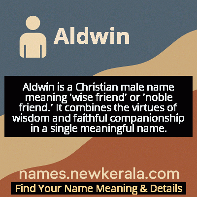 Aldwin Name Meaning and Origin