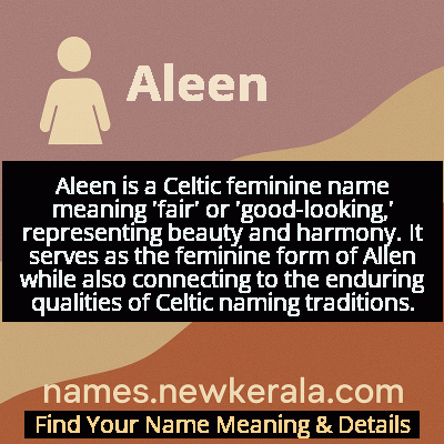 Aleen Name Meaning and Origin