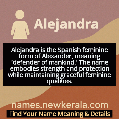 Alejandra Name Meaning and Origin