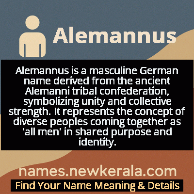 Alemannus Name Meaning and Origin