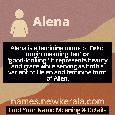 Alena Name Meaning and Origin