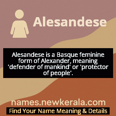 Alesandese Name Meaning and Origin