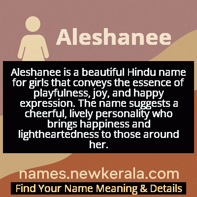 Aleshanee Name Meaning and Origin