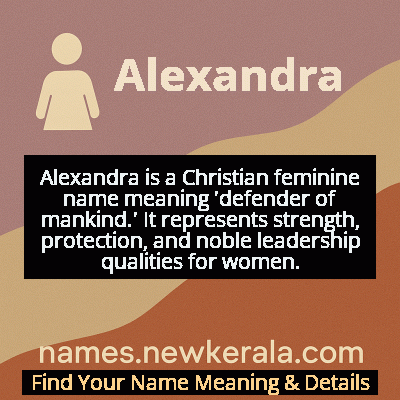 Alexandra Name Meaning and Origin
