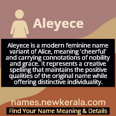 Aleyece Name Meaning and Origin