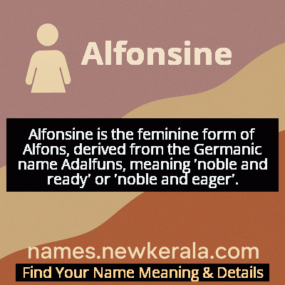 Alfonsine Name Meaning and Origin