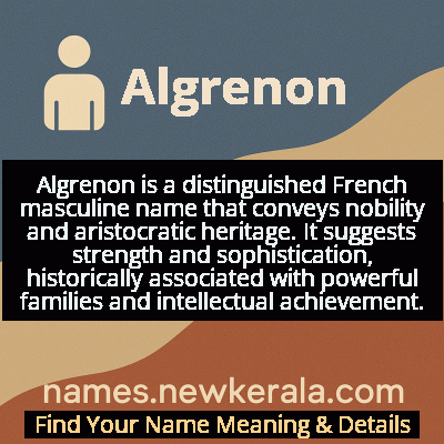 Algrenon Name Meaning and Origin