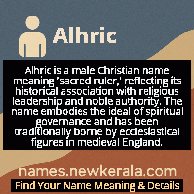 Alhric Name Meaning and Origin