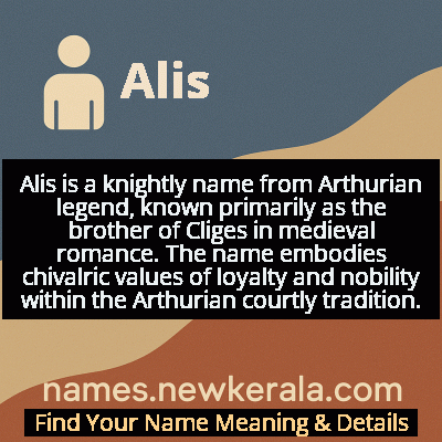 Alis Name Meaning and Origin