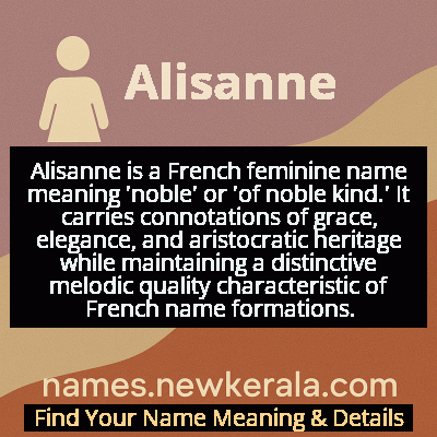Alisanne Name Meaning and Origin