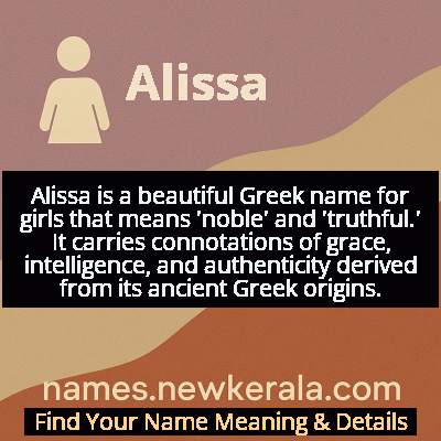 Alissa Name Meaning and Origin