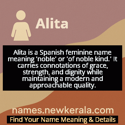 Alita Name Meaning and Origin