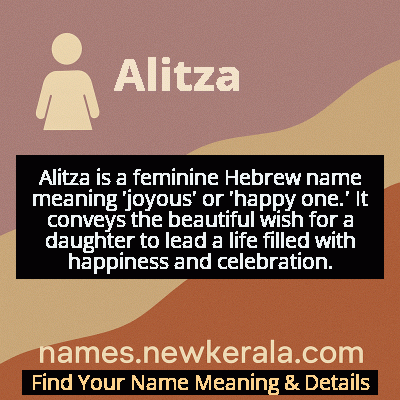Alitza Name Meaning and Origin