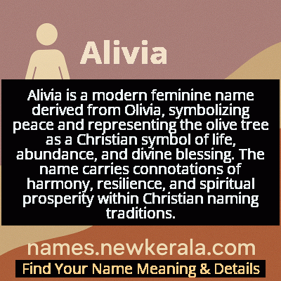 Alivia Name Meaning and Origin