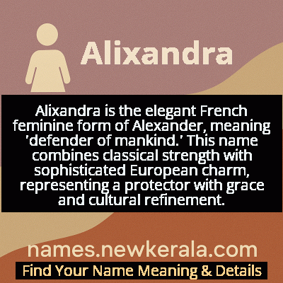 Alixandra Name Meaning and Origin