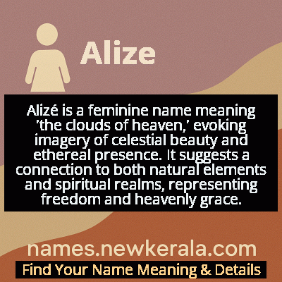 Alize Name Meaning and Origin