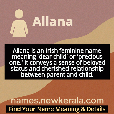 Allana Name Meaning and Origin