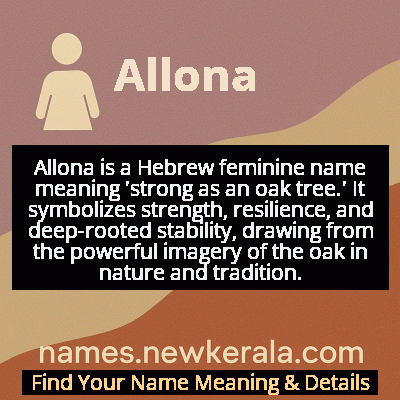 Allona Name Meaning and Origin